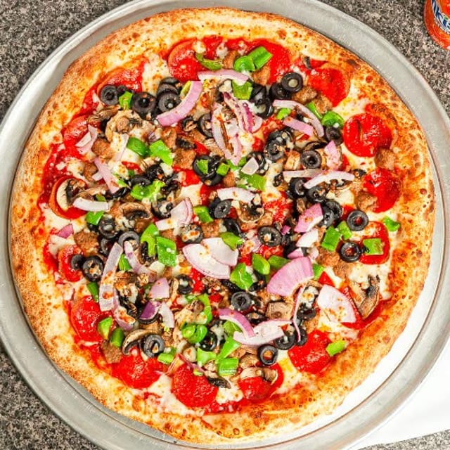 Special Supreme Pizza (8" Mini).
