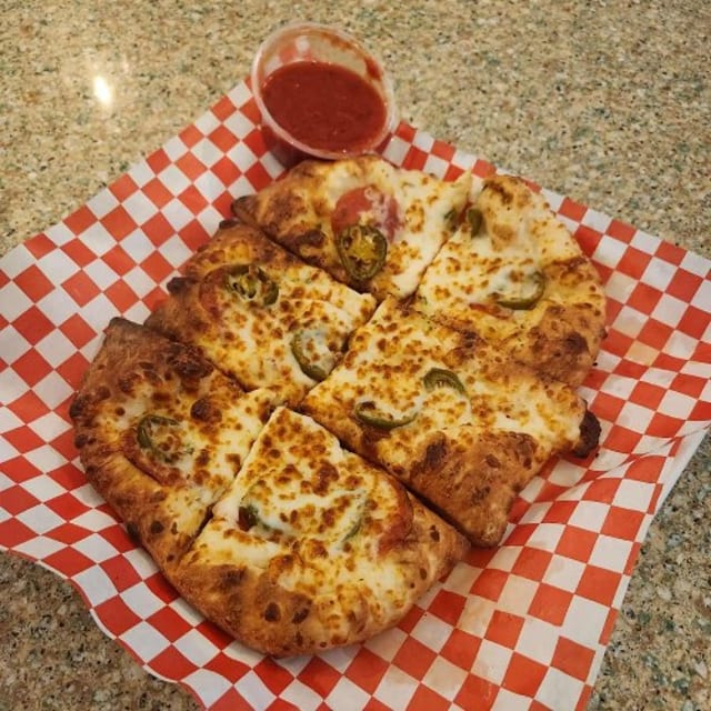 Pepperoni & Jalapeño Cheese Sticks.