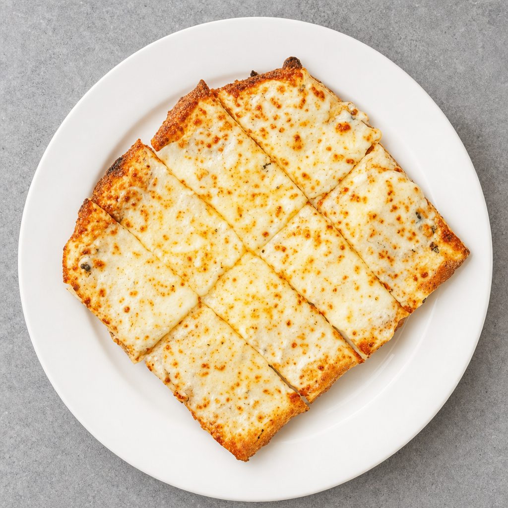 Garlic Cheese Sticks & Sauce.