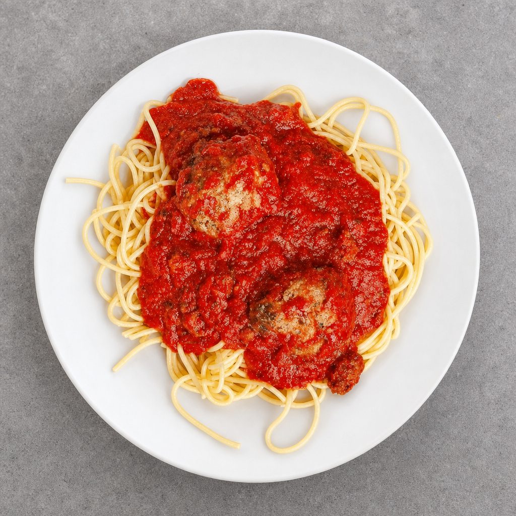 A la Carte Spaghetti with Meatballs.