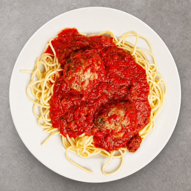 A la Carte Spaghetti with Meat Sauce.