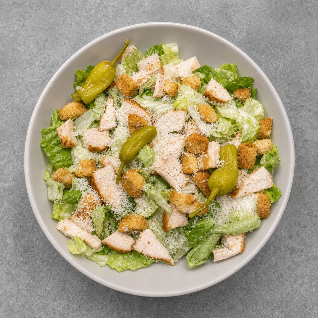 Chicken Caesar Salad.