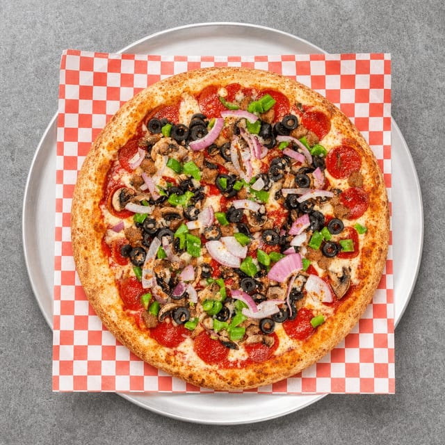Special Supreme Pizza (8" Mini).