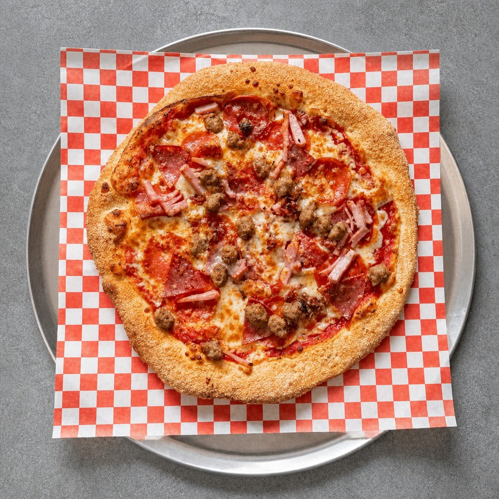 Meat Lovers Pizza (12" Medium).
