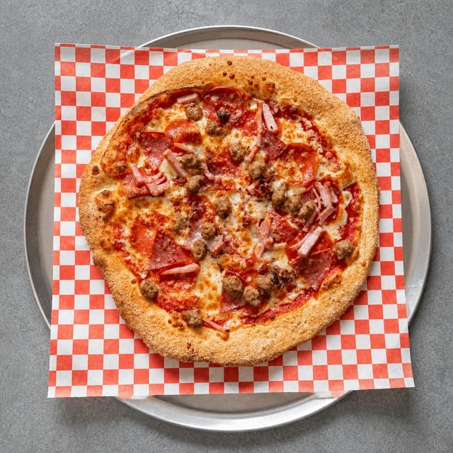 Meat Lovers Pizza (12" Medium).