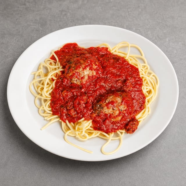 A la Carte Spaghetti with Meatballs.