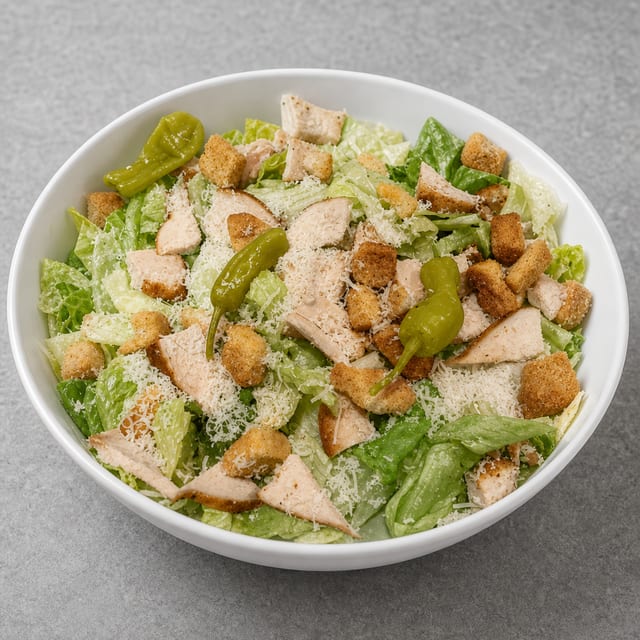 Chicken Caesar Salad.