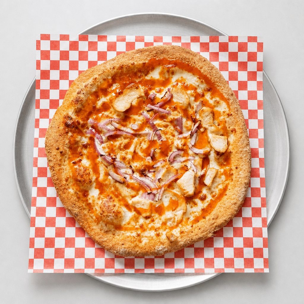 Buffalo Chicken Pizza (8" Mini).