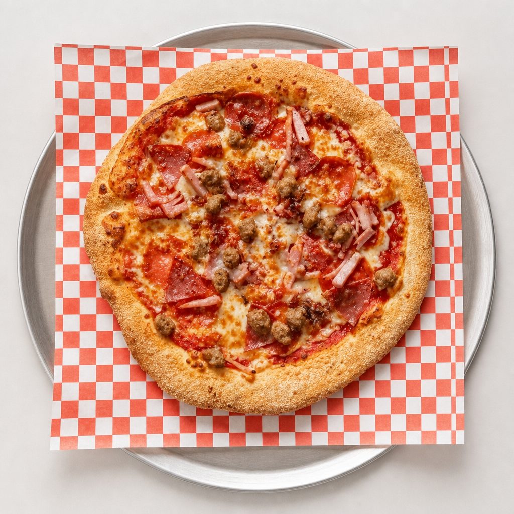 Meat Lovers Pizza (8" Mini).