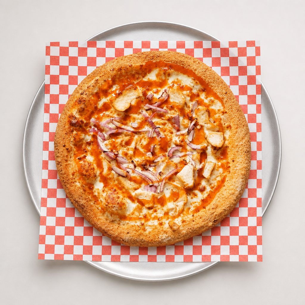 Buffalo Chicken Pizza (12" Medium).