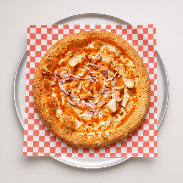 Buffalo Chicken Pizza (12" Medium).