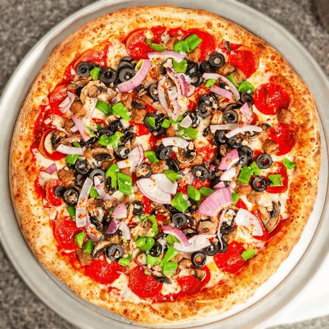 Special Supreme Pizza (12" Medium).
