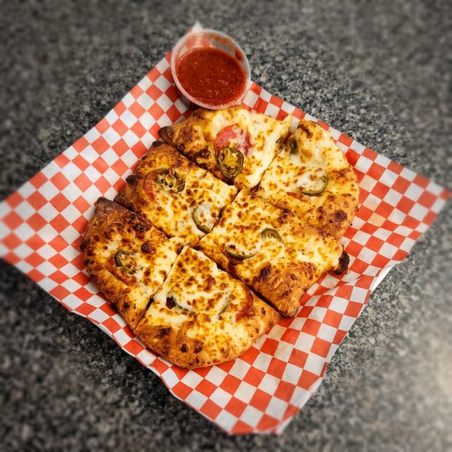 Pepperoni Jalapeño Cheese Sticks.