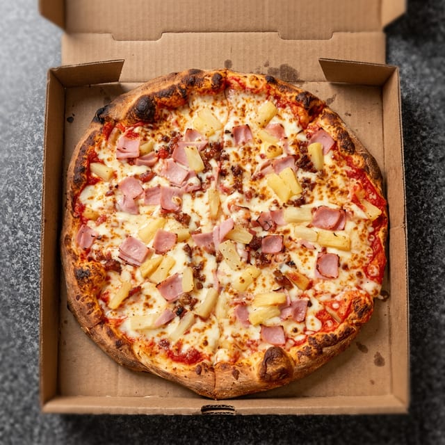 Hawaiian Delight Pizza (8" Mini).