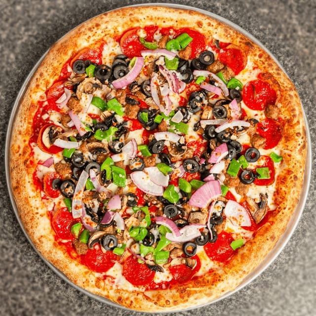 Special Supreme Pizza (10" Small).